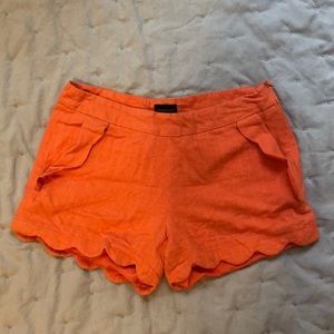Cynthia Rowley size 2 scalloped shorts